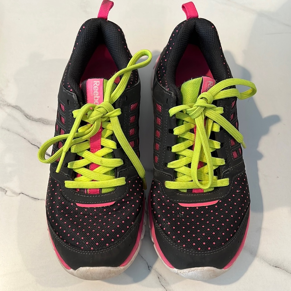 REEBOK WOMENS Low Top running SNEAKERS, 7
